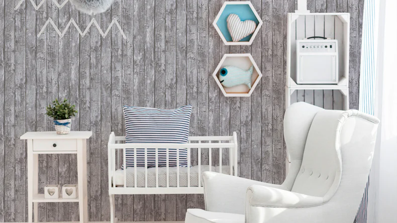 Vliestapete grau Modern Kinder Kinder Blumen & Natur Little Stars 412