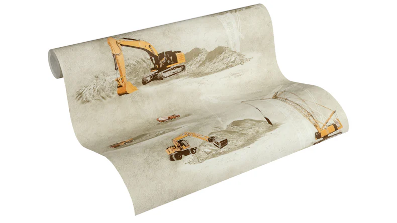 Vliestapete orange Modern Kinder Kinder Blumen & Natur Little Stars 701