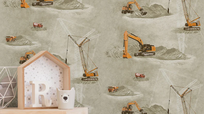 Vliestapete orange Modern Kinder Kinder Blumen & Natur Little Stars 701