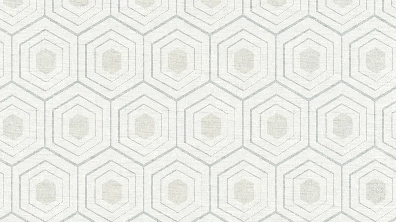 Papier peint vinyle Four Seasons A.S. Création Retro Metallic Grey White 992