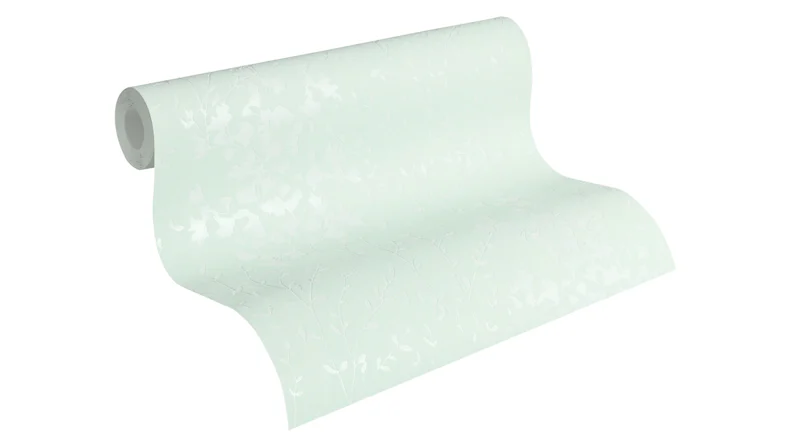 Vinyltapete grün Retro Klassisch Blumen & Natur Designdschungel 2 by Laura N. 821