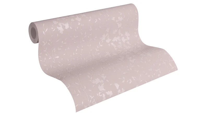 Tapete Designdschungel 2 by Laura N. A.S. Création Vintage Blümchen Braun Metallic Rosa 822