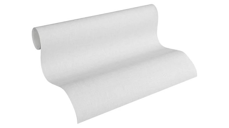 Carta da parati in vinile Bianco e Nero 4 A.S. Création tinta unita grigio 932