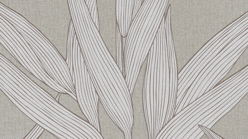 Papier peint vinyle gris fleurs vintage & nature hygge 231