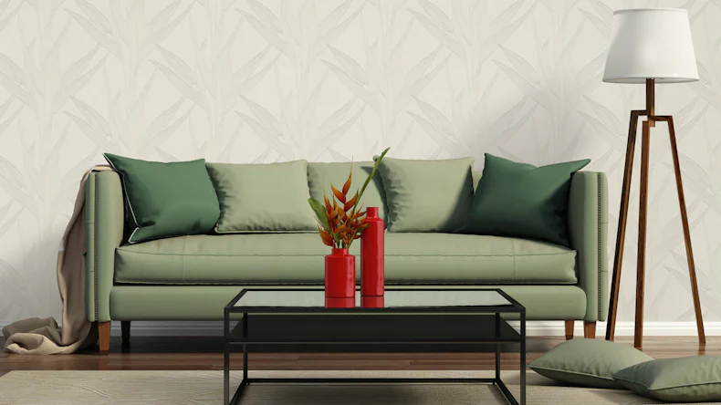 Vinyltapete beige Vintage Blumen & Natur Hygge 234