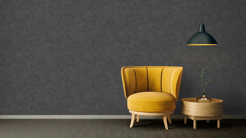 Vinyltapete Strukturtapete schwarz Modern Klassisch Uni Materials 541