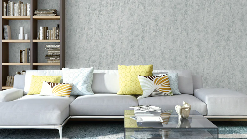 Carta da parati in vinile calcestruzzo Concrete & More A.S. Création calcestruzzo moderno aspetto grigio 551