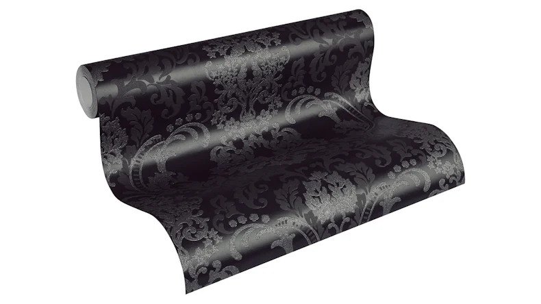 Vinyltapete Black & White 4 A.S. Création Ornamente Schwarz 663