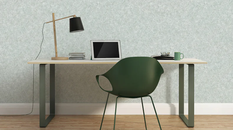 Vinyltapete grau Modern Klassisch Uni Neue Bude 2.0 076