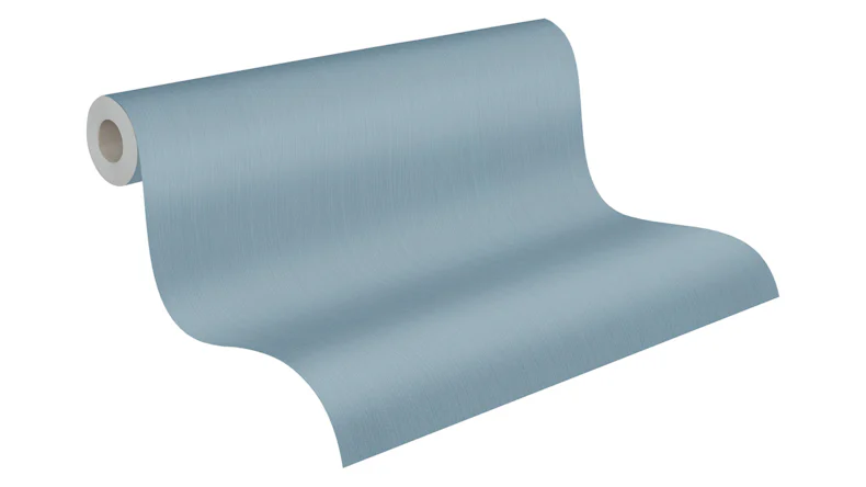 Vinyltapete blau Klassisch Uni Styleguide Trend Colours 2021 428