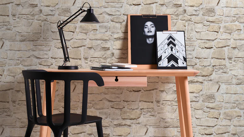 Vinyltapete Steintapete beige Vintage Steine Elements 703