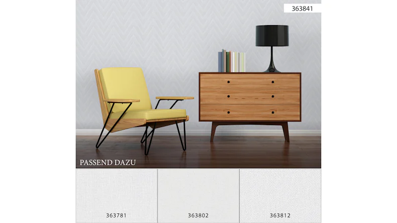 Papier peint en vinyle gris rayures maison de campagne moderne hygge 841