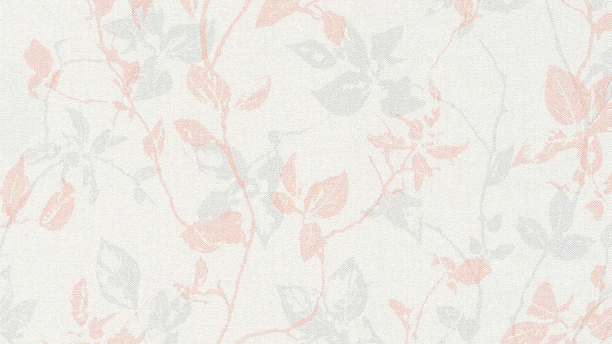 Vinyl wallpaper pink vintage country flowers & nature hygge 973