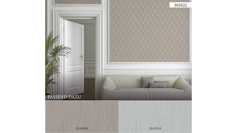 Tapete Dream Again Michalsky Living Ornamente Grau Beige Schwarz 022