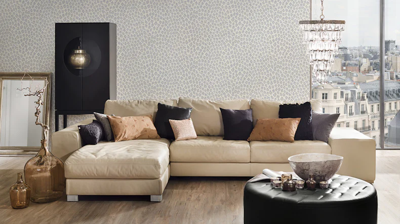Tapete Dream Again Michalsky Living Modern Creme Weiß Grau 031