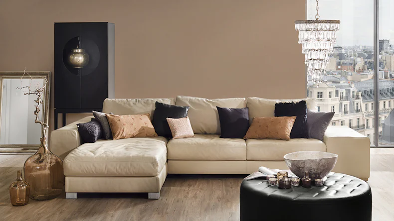 papier peint Dream Again Michalsky Living plain brown 044