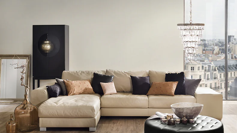 Tapete Dream Again Michalsky Living Unifarben Creme Grau Weiß 171