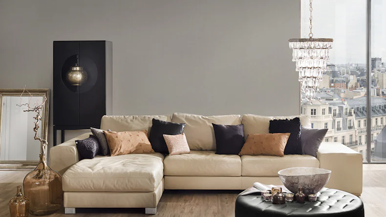 Tapete Dream Again Michalsky Living Unifarben Beige Grau 173