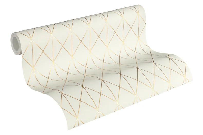 Vinyltapete Black & White 4 A.S. Création Modern Creme Metallic 751