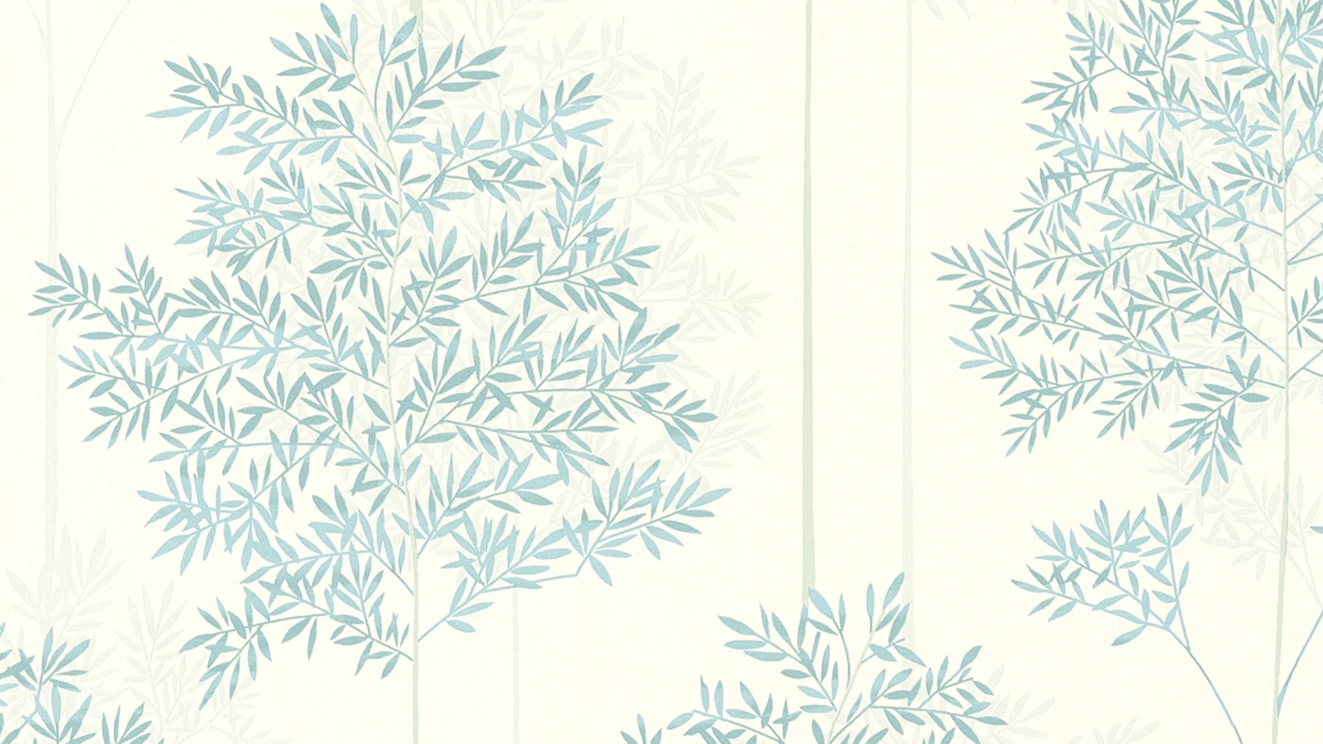 papier peint en vinyle bleu fleurs modernes & nature Colibri 261