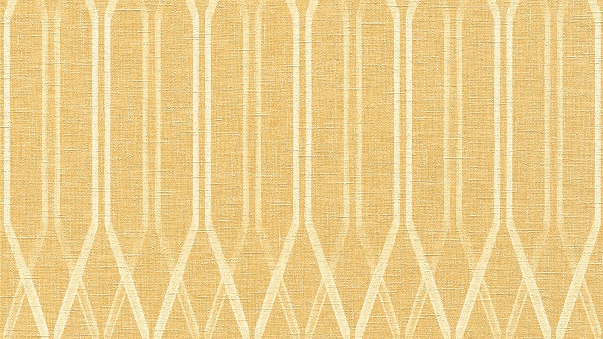 Vinyltapete gelb Modern Landhaus Streifen Ornamente Linen Style 323