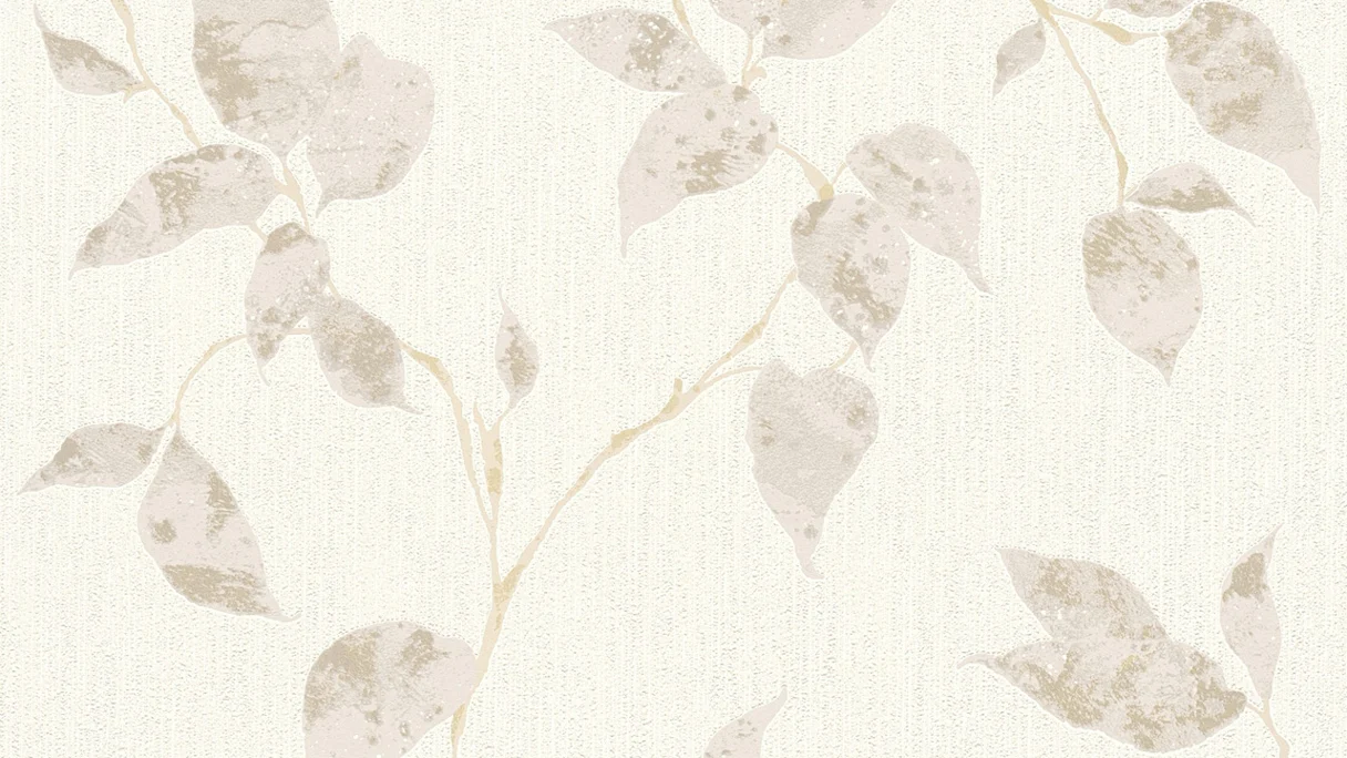 Vinyltapete beige Modern Landhaus Blumen & Natur Flavour 871