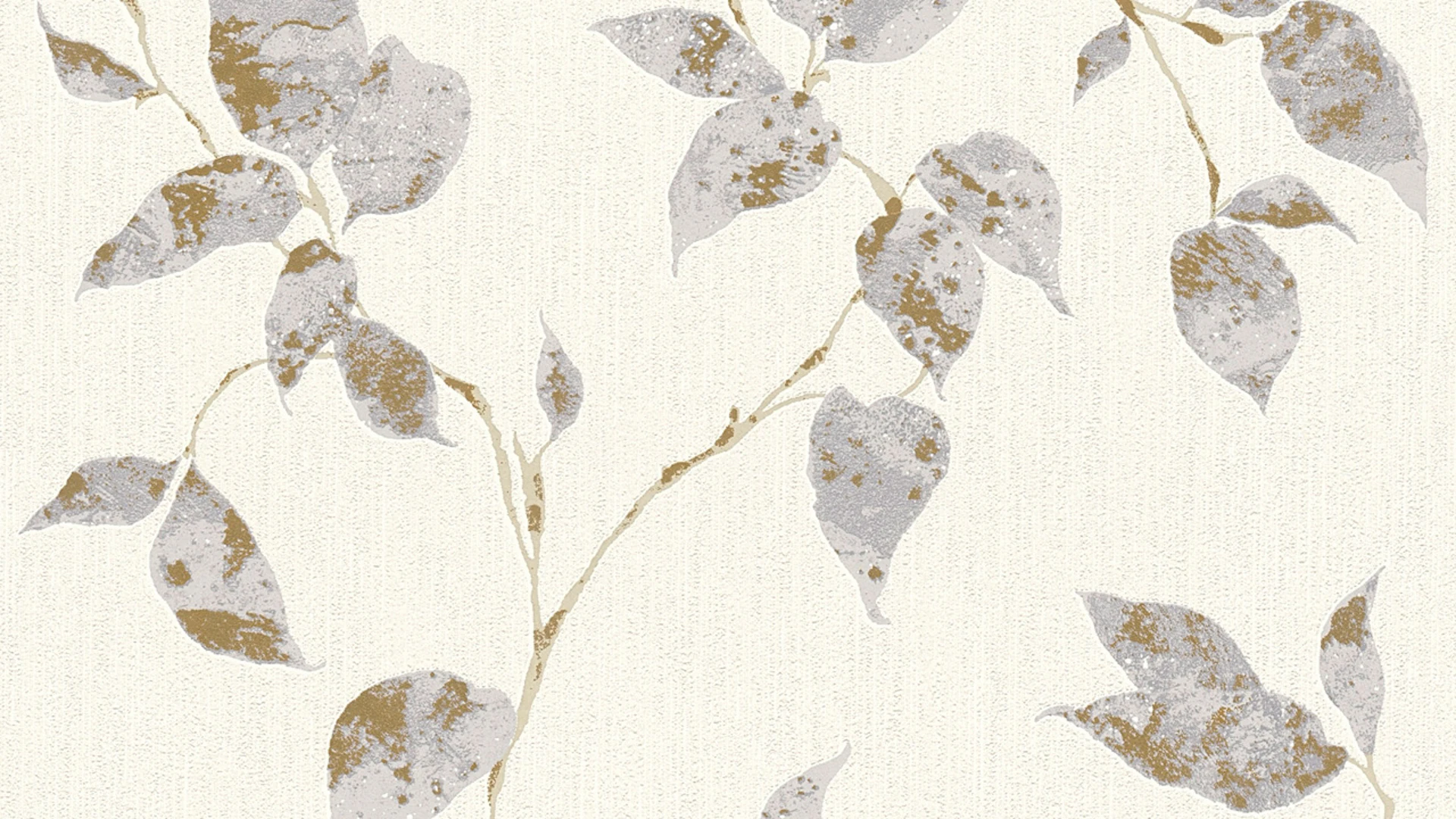 Vinyltapete grau Modern Landhaus Blumen & Natur Flavour 873
