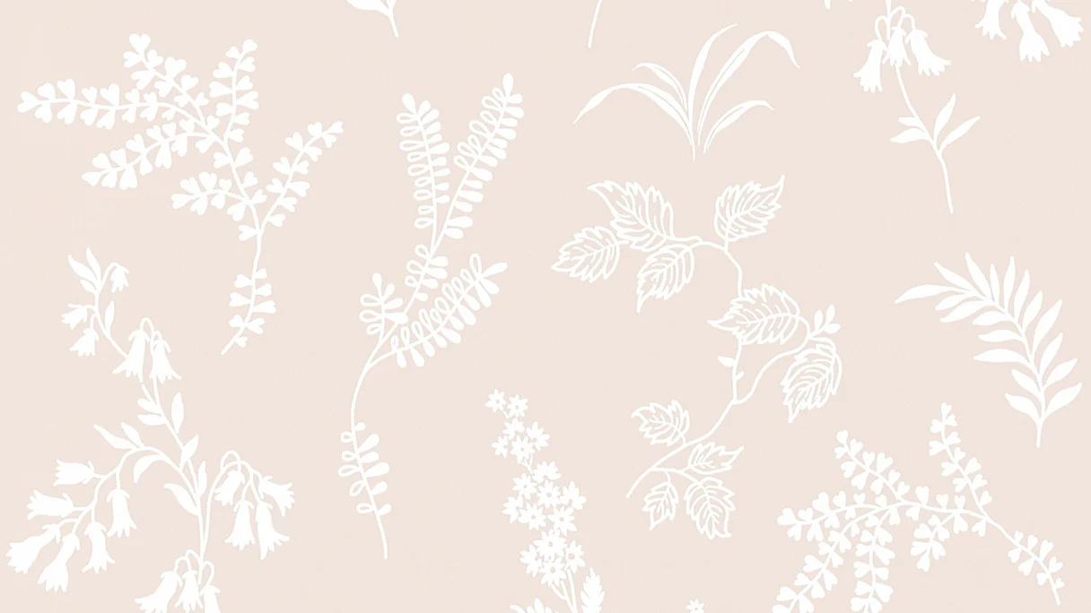 Papiertapete creme Modern Blumen & Natur Flavour 931