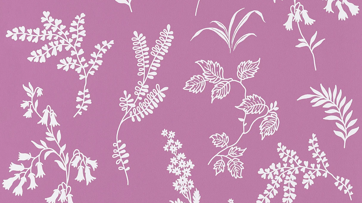 Papiertapete lila Modern Blumen & Natur Flavour 936