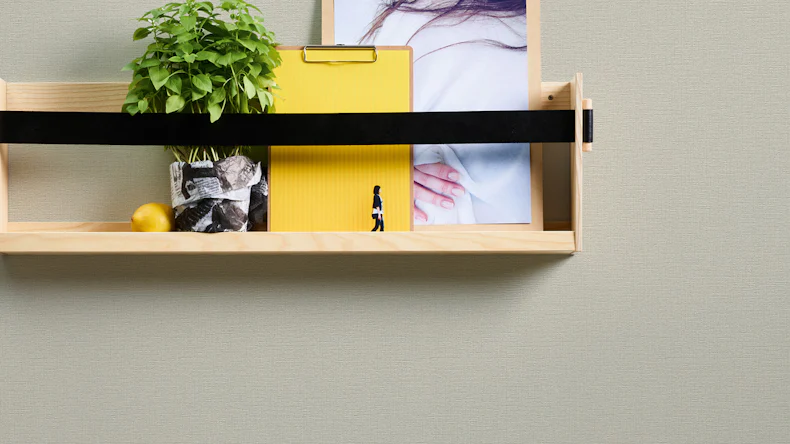 papier peint en vinyle beige classique uni vert 134