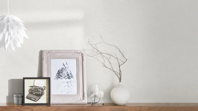 Vinyltapete grau KlassischModern Uni Paradise Garden 202