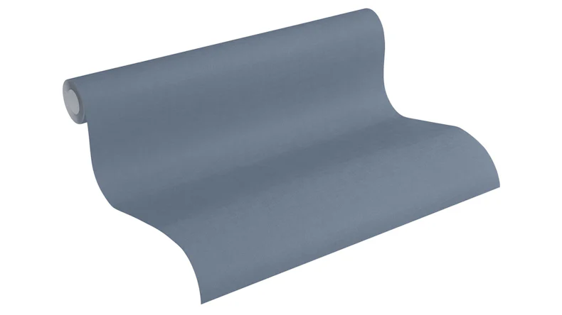 Vinyltapete blau Klassisch Uni Scandinavian 2 254