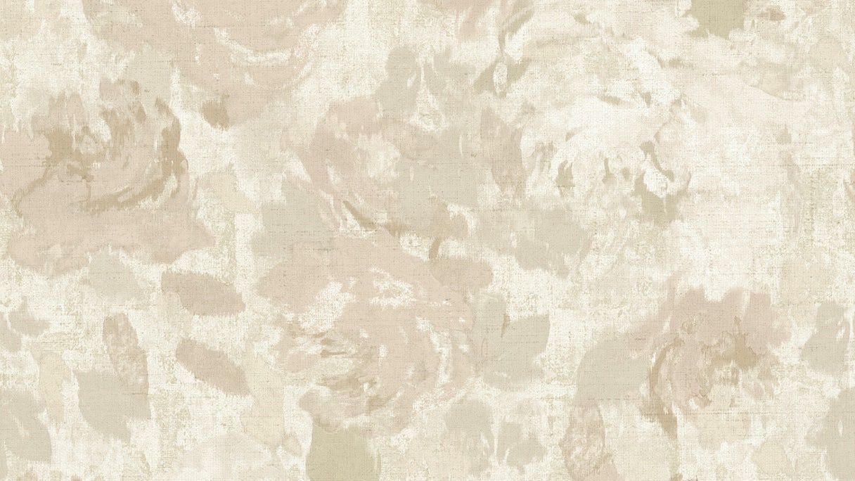 Vinyltapete beige Modern Blumen & Natur Character 723