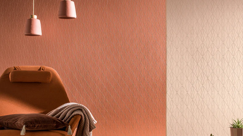 fond d'écran Emotion Graphic A.S. Création Modern Beige Pink 796