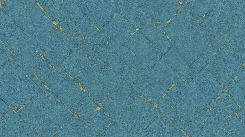 papier peint Emotion Graphic A.S. Création modern concrete look blue metallic 815