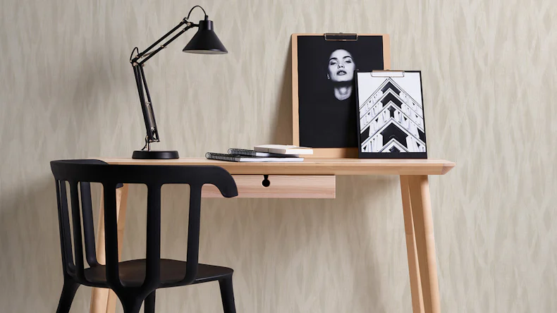 papier peint Emotion Graphic A.S. Création modern beige gris métallisé 842