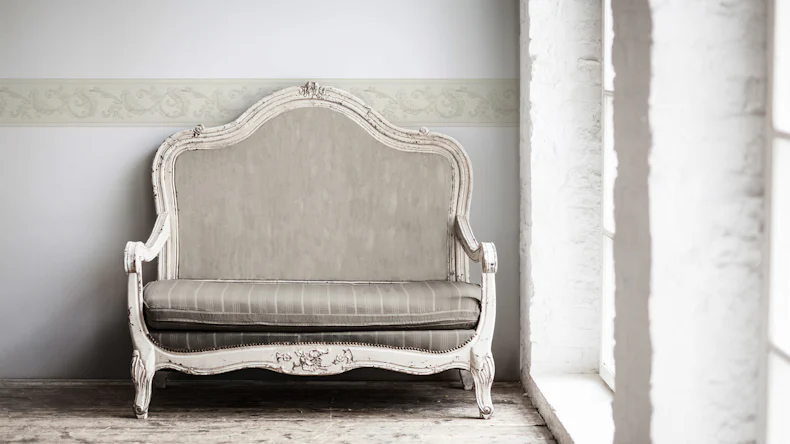 Papier peint en vinyle bordure orange rayures modernes fleurs & nature Borders Only 10 143