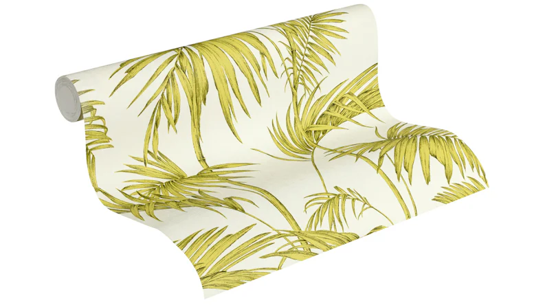 Papier peint en vinyle vert fleurs vintage & nature Metropolitan Stories 194