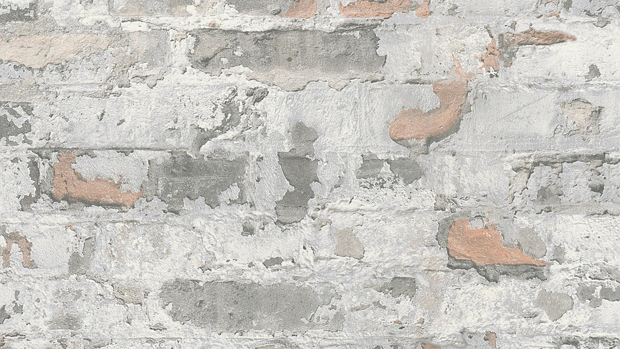Vinyl wallpaper Metropolitan Stories Paul Bergmann - Berlin Livingwalls stone wall grey black white 292