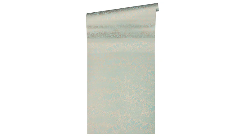 Carta da parati in vinile Absolutely Chic Architects Paper Modern Nature Metallic Blue Green 722