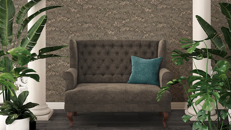 Carta da parati in vinile Absolutely Chic Architects Paper Modern Natural Black Grey Beige 725