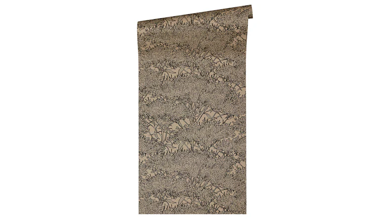Carta da parati in vinile Absolutely Chic Architects Paper Modern Natural Black Grey Beige 725