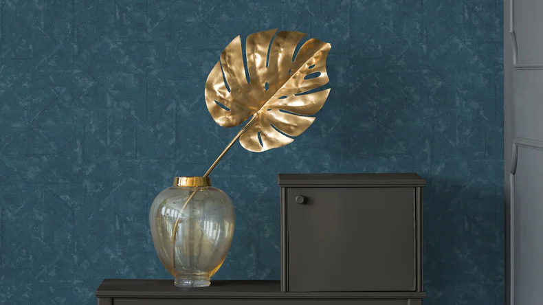 Carta da parati in vinile Assolutamente Chic Architetti Carta Moderna Rosso Arancione Viola 761