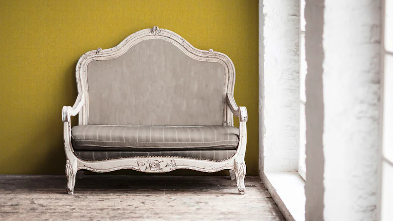 Carta da parati in vinile Absolutely Chic Architects Paper Modern Yellow Grey Brown 762