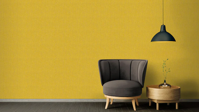 Carta da parati in vinile Absolutely Chic Architects Paper Modern Yellow Grey Brown 762