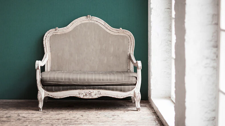 Carta da parati in vinile Assolutamente Chic Architetti Carta Verde Metallico Moderno 771