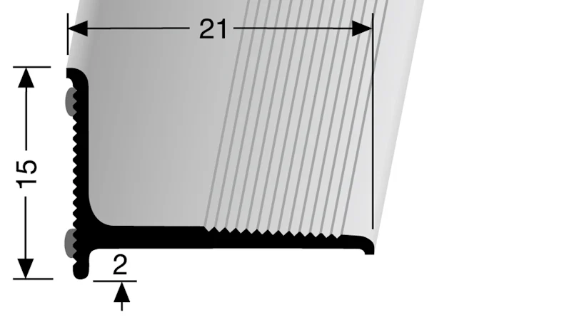 planeo Wandabschlussprofil selbstklebend 270 cm