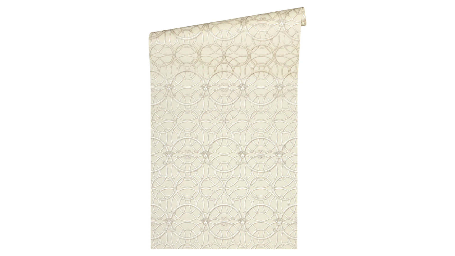 Vinyl wallpaper cream classic vintage country house ornaments pictures Versace 4 493