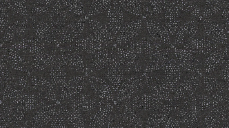 papier peint Origine ethnique A.S. Création ornements noir métallique 763