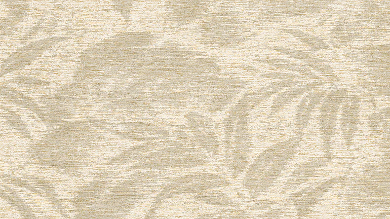 Papier peint vinyle Greenery A.S. Création country style leaves beige crème métallisé 191